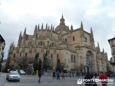 Destilería DYC y Ciudad de Segovia;singles madrid senderismo y montaña